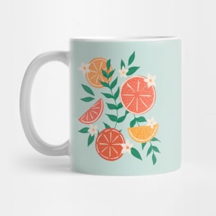 Citrus on Mint Mug